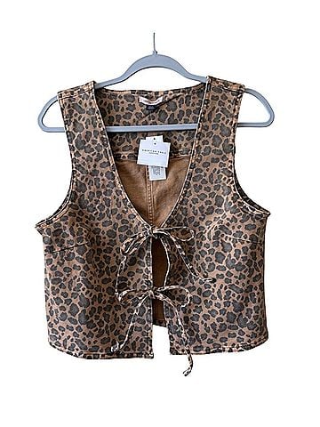 American Eagle Outfitters Denim Vest (view 1)
