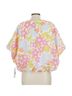 J.Marie 100% Polyester 100% Rayon Floral Multi Color Short Sleeve Blouse Size L - photo 2