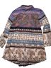 Aratta Silent Journey Floral Multi Color Button-Down Shirt Size S - photo 2