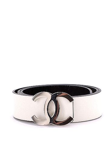 Chanel CC Reversible Belt Leather Wide (view 1)