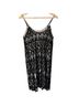 Alice + Olivia 100% Polyester 3% Spandex Solid Black Cocktail Dress Size M - photo 1