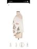 Lola Floral White Sleeveless Top Size L - photo 4