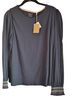 Boden Blue Long Sleeve Top Size 16 - photo 1
