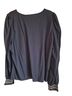 Boden Blue Long Sleeve Top Size 16 - photo 2