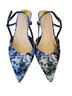 Nine West Floral Multi Color Heels Size 9 - photo 2