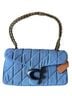 Coach Solid Blue Shoulder Bag One size - photo 1