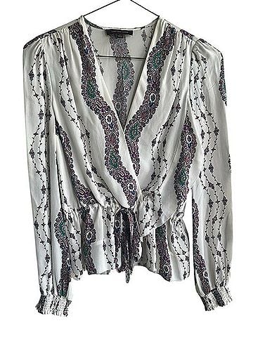 Marchesa Voyage Long Sleeve Silk Top (view 1)