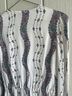 Marchesa 100% Silk Floral White Long Sleeve Silk Top Size 2 - photo 8