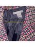 Ann Taylor Tweed Pink Blue Blazer Size 6 - photo 2