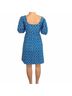 Rhode X Target 100% Cotton Print Blue Casual Dress Size S - photo 7