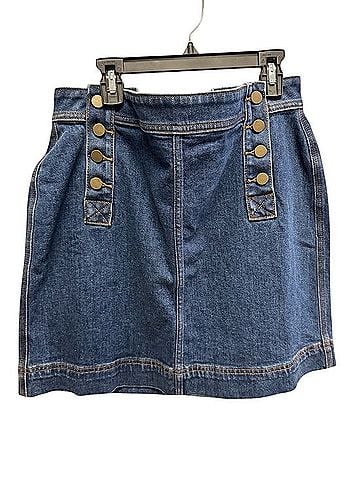 Ann Taylor LOFT Outlet Loft Outlet Jean Skirt Casual Skirt (view 1)