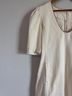 Something Navy Ivory Cocktail Dress Size M - photo 4