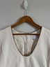 Something Navy Ivory Cocktail Dress Size M - photo 3