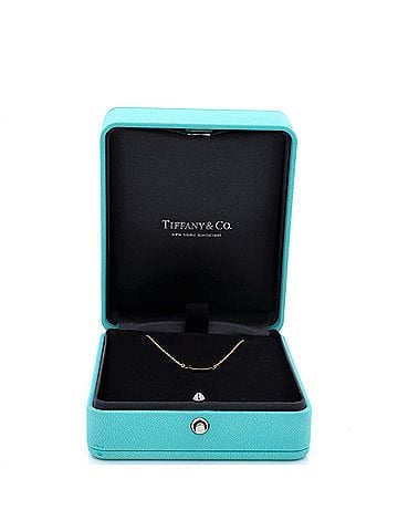 Tiffany & Co. T Smile Pendant Necklace 18K Rose Gold Mini (view 2)