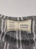 Anthropologie Stripes Gray White Jacket One size - photo 3