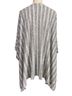 Anthropologie Stripes Gray White Jacket One size - photo 2