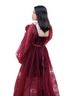 Amazon Essentials Burgundy Cocktail Dress Size S - photo 2