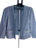 Chico's 100% Linen 100% Polyester Blue Blazer Size XXL - photo 1