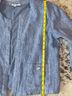 Chico's 100% Linen 100% Polyester Blue Blazer Size XXL - photo 7
