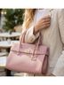 Bebe Solid Pink Satchel One size - photo 3