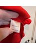 Tuckernuck 100% Polyester Solid Red Long Sleeve Blouse Size XS - photo 5