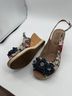 Hotter Floral Multi Color Wedges Size 7 1/2 - photo 3