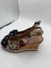Hotter Floral Multi Color Wedges Size 7 1/2 - photo 4