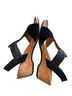 Vionic 100% Leather Black Wedges Size 8 - photo 3