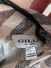 Gilli Stripes White Gray Long Sleeve Blouse Size L - photo 3