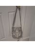 Nicole Silver Leather Belt One size - photo 4