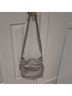 Nicole Silver Leather Belt One size - photo 9