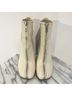 Rag & Bone 100% Leather White Multi Color Ankle Boots Size 8 1/2 - photo 3