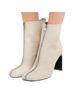 Rag & Bone 100% Leather White Multi Color Ankle Boots Size 8 1/2 - photo 1