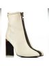 Rag & Bone 100% Leather White Multi Color Ankle Boots Size 8 1/2 - photo 11