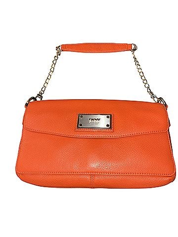 DKNY Leather Clutch (view 1)
