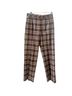 Reformation Plaid Brown White Casual Pants Size 4 (petite) - photo 1