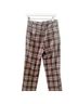 Reformation Plaid Brown White Casual Pants Size 4 (petite) - photo 2