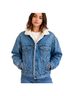 Levi's Blue White Jacket Size XS - photo 1