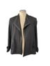 Joseph Ribkoff Solid Black Gray Blazer Size 10 - photo 1