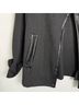 Joseph Ribkoff Solid Black Gray Blazer Size 10 - photo 5