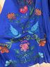 Judith March Floral Blue Short Sleeve Blouse Size L - photo 4