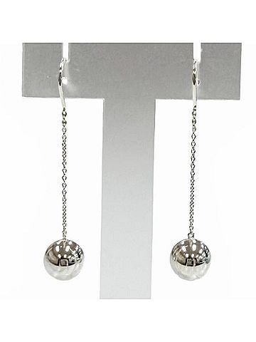 Tiffany & Co. TIFFANY&Co. Tiffany HardWear Ball Earrings, 925 Sterling Silver, Weight 3.65g, Women's, Comes with Box and Dust Bag. (view 1)