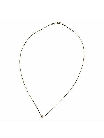 Tiffany & Co. TIFFANY&Co. Tiffany & Co. Elsa Peretti Diamond by the Yard Single Pendant AU750 (YG) 0.17ct Necklace Yellow Gold Weight 2.0g Women's (view 2)