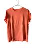 J.Crew Orange Short Sleeve Blouse Size L - photo 1