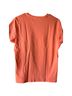 J.Crew Orange Short Sleeve Blouse Size L - photo 2