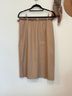 GOELIA Solid Brown Formal Skirt Size L - photo 5