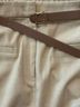 GOELIA Solid Brown Formal Skirt Size L - photo 7