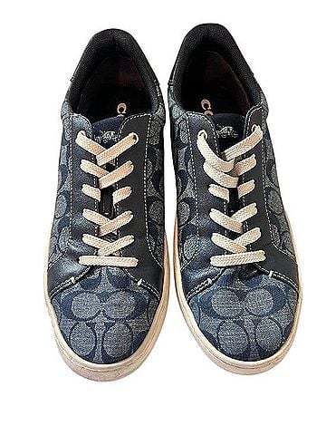 Coach Signature Lace-Up Sneakers Low-Top Sneakers (view 1)