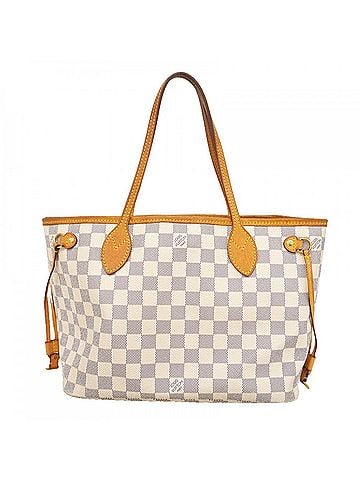 Louis Vuitton Louis Vuitton Damier Azur Neverfull PM Tote Bag N40605 White Women's (view 1)