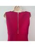 Michael Kors Red Wool Dress Size S - photo 4